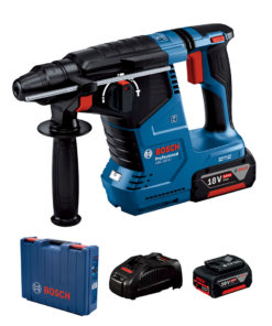 Bosch สว่านโรตารี่ไร้สาย 18V รุ่น GBH 187 LI (ชุดแบต+เครื่องชาร์จ)