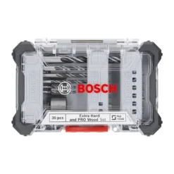 Bosch ชุดเจาะไม้ Pick & Click 35 ชิ้น รุ่น 2607017730