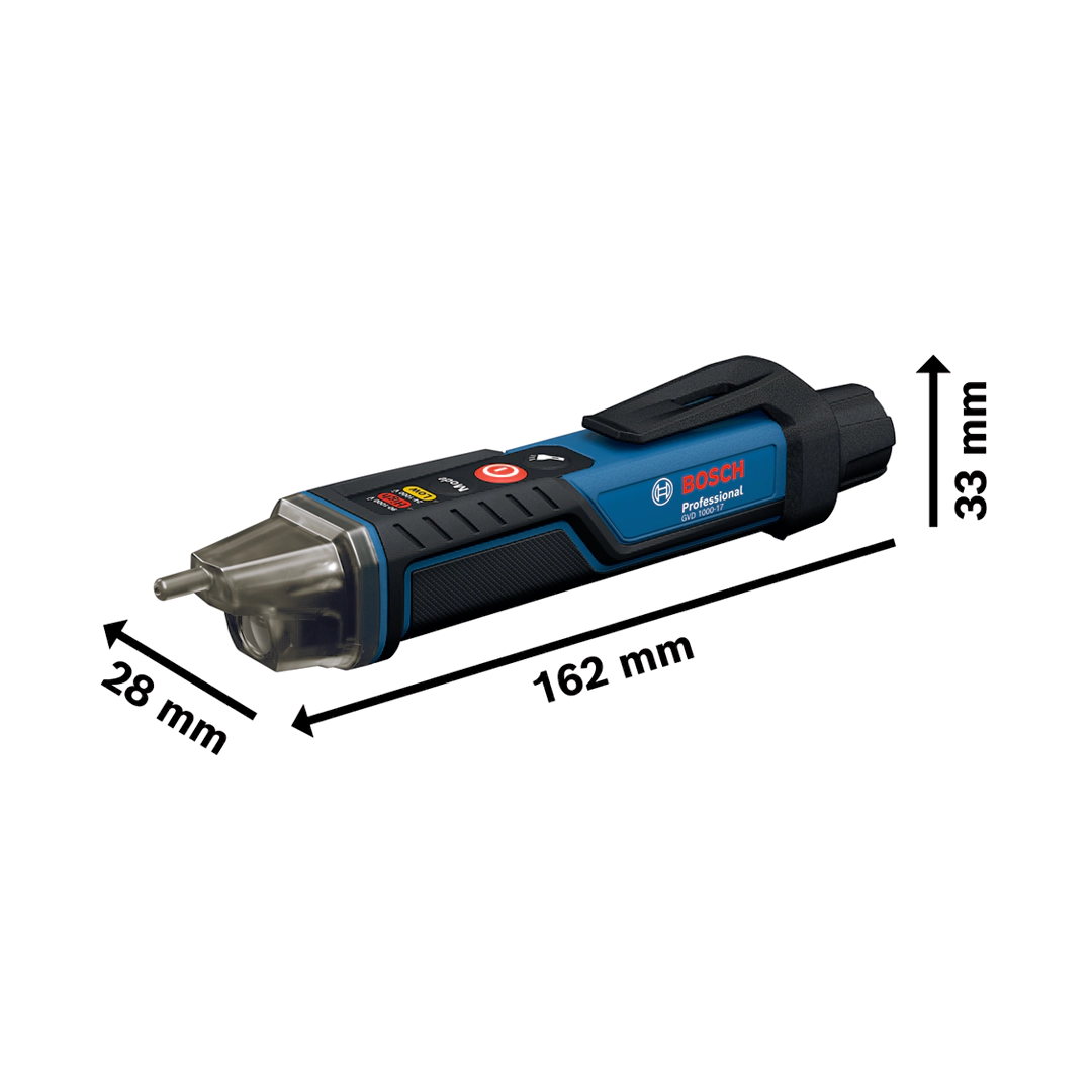 Bosch ปากกาวัดไฟแบบไม่สัมผัสแรงดัน รุ่น GVD 1000-17 (06010770K0) - Image 2