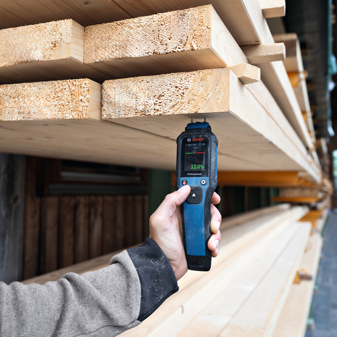 Bosch เครื่องวัดความชื้นและอุณหภูมิ รุ่น GMP 2-15 (06010781K0) - Image 10