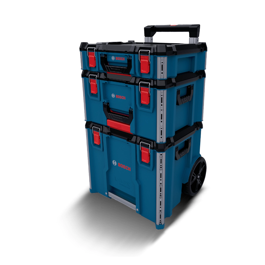 Bosch กล่องจัดเก็บเครื่องมือล้อลาก รุ่น L-BOXX Contractor Set 3