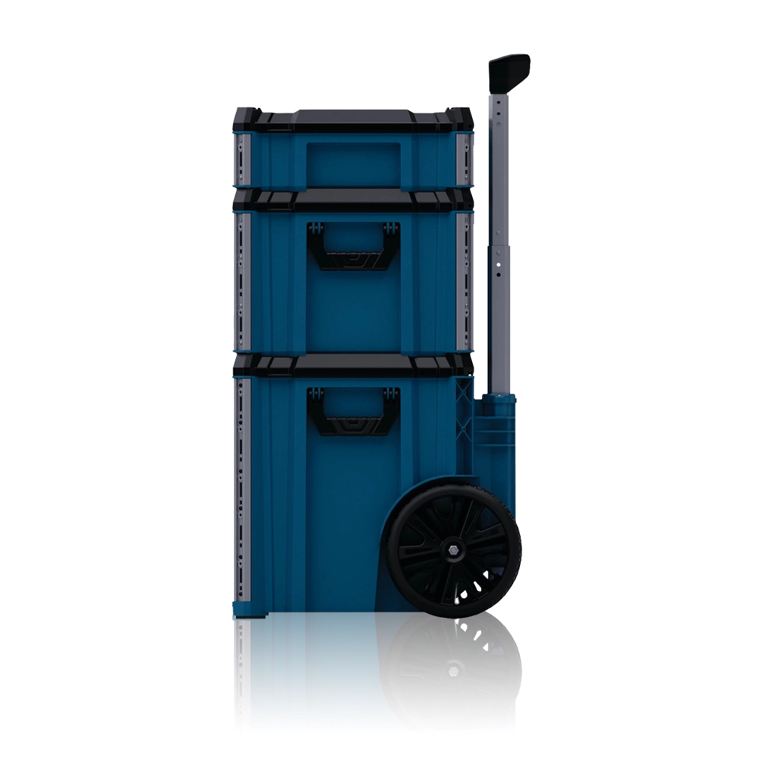 Bosch กล่องจัดเก็บเครื่องมือล้อลาก รุ่น L-BOXX Contractor Set 3 - Image 3