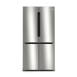 Bosch ตู้เย็นเฟรนช์ดอร์ มีช่องแช่แข็งด้านล่าง ขนาด 20.9Q ซีรีส์ 6 สีสแตนเลส รุ่น KFN96APEAG