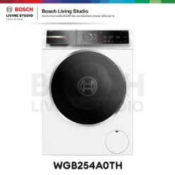 Bosch เครื่องซักผ้าฝาหน้า 10 kg ซีรีส์ 8 รุ่น WGB254A0TH