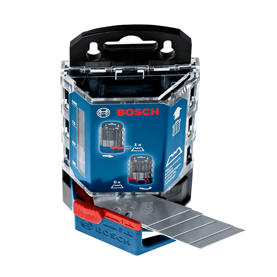 Bosch กล่องสไลด์พร้อมใบมีด 50 ใบ รุ่น 1600A01V3J - Image 3