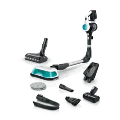 Bosch เครื่องดูดฝุ่นและถูพื้นไร้สาย 2 in 1 Unlimited 7 ProHygienic Aqua รุ่น BCS71HYG3