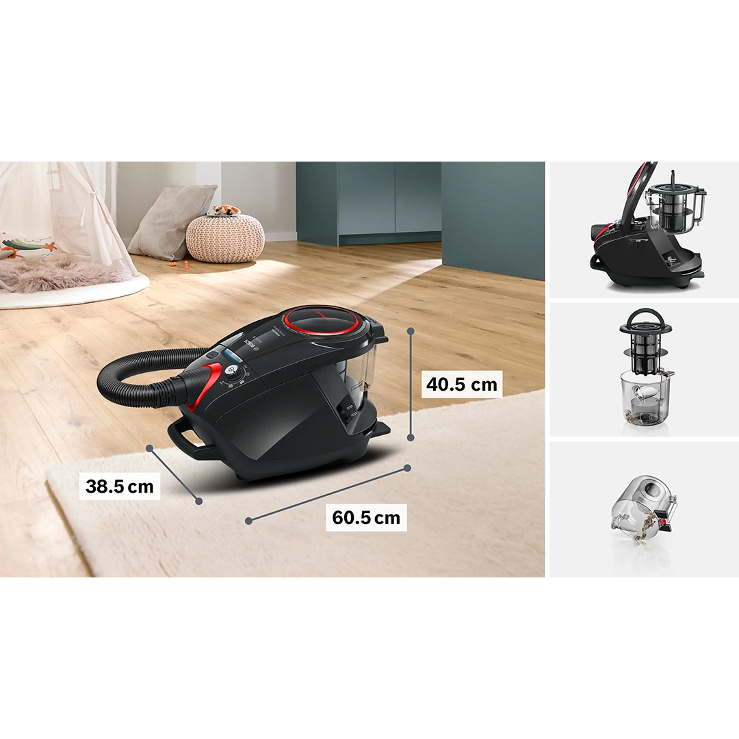 Bosch เครื่องดูดฝุ่นแบบถังเก็บฝุ่น ซีรีส์ 8 รุ่น BGS7POW2 - Image 5