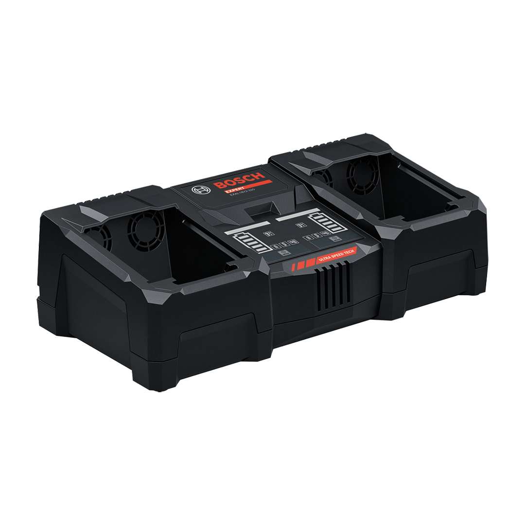 Bosch แท่นชาร์จแบตเตอรี่ 18V 2 ช่อง รุ่น EXAL18V2-320 - Image 2