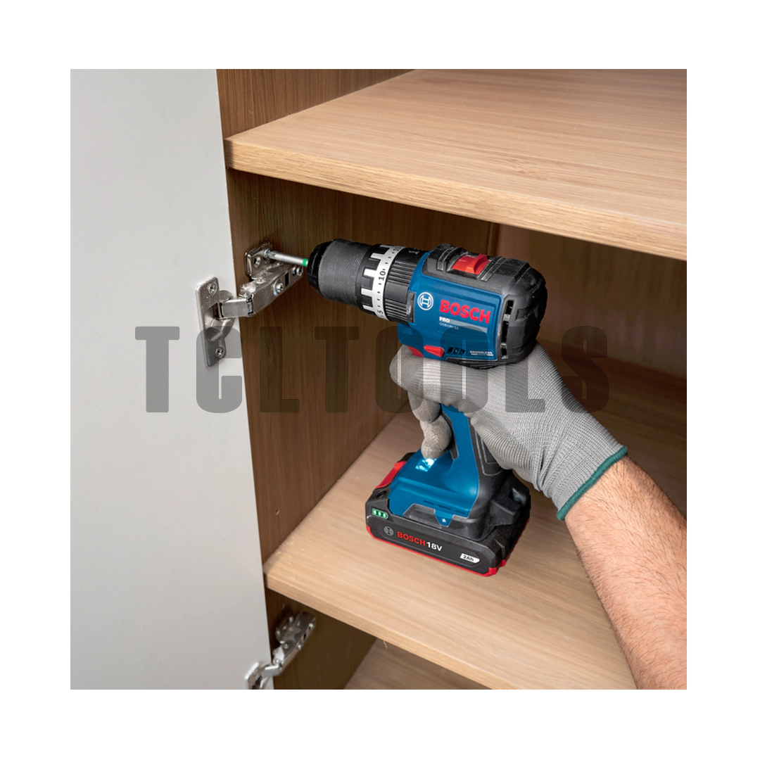 Bosch สว่านเจาะกระแทกไร้สาย รุ่น GSB 18V-52 - Image 8