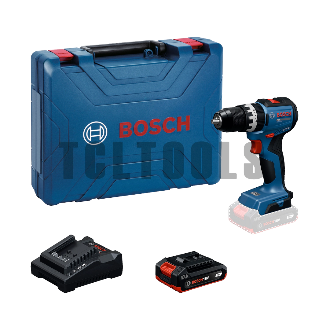 Bosch สว่านเจาะกระแทกไร้สาย รุ่น GSB 18V-52 - Image 3