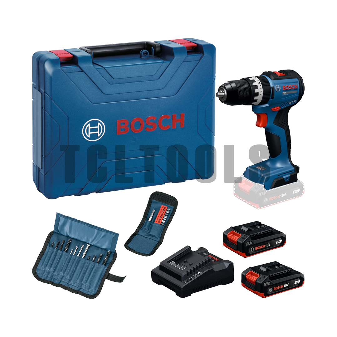 Bosch สว่านเจาะกระแทกไร้สาย รุ่น GSB 18V-52 - Image 4