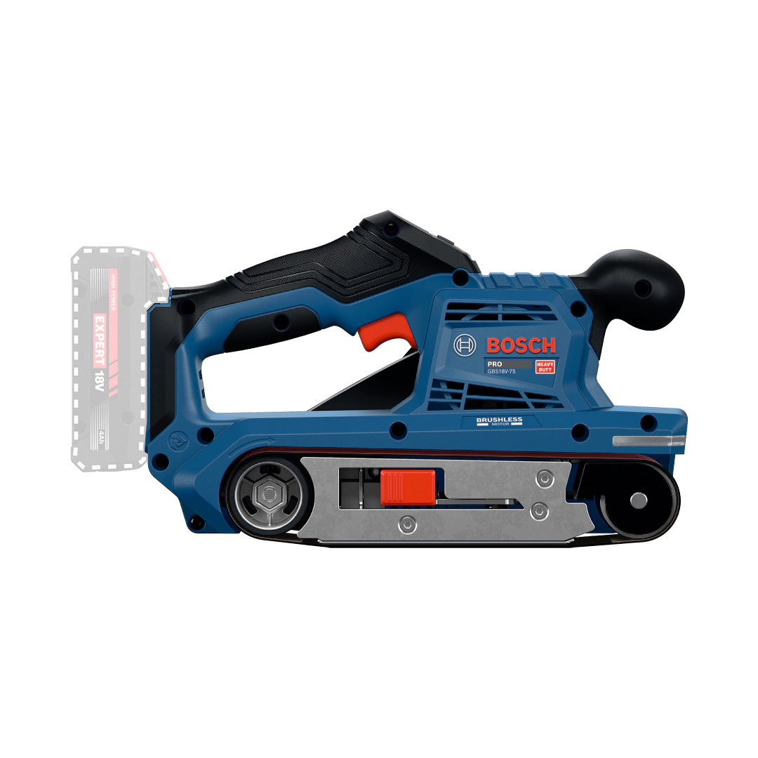 Bosch เครื่องขัดกระดาษทรายระบบสายพาน รุ่น GBS 18V-75 - Image 2