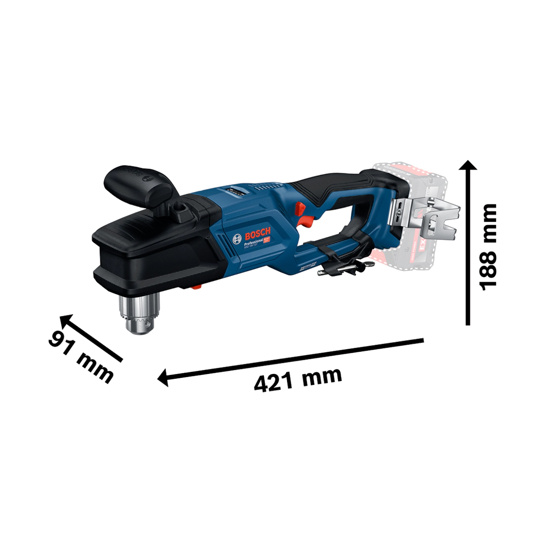 Bosch สว่านไฟฟ้าไร้สายมุมฉาก รุ่น GRD 18V-127 - Image 7